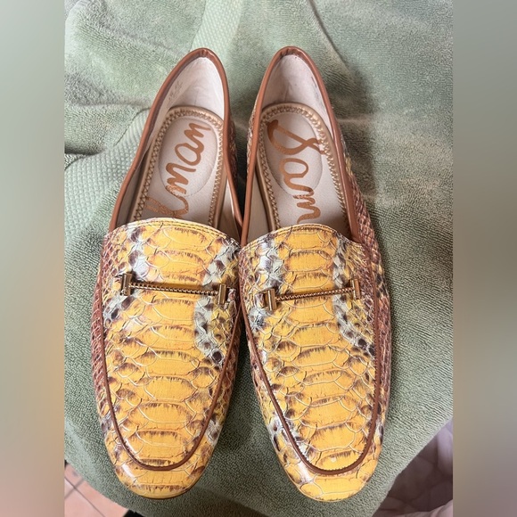 Snake print Sam Edelman loafers - Picture 1 of 5